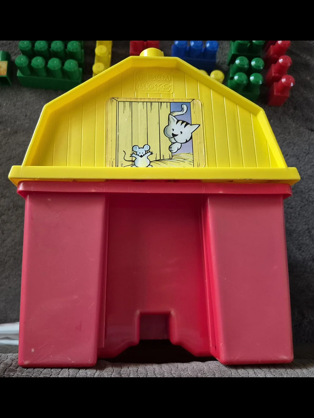 VTG Lil' Farmer Play Set - From 1994 Mega Bloks PLEASE READ POST